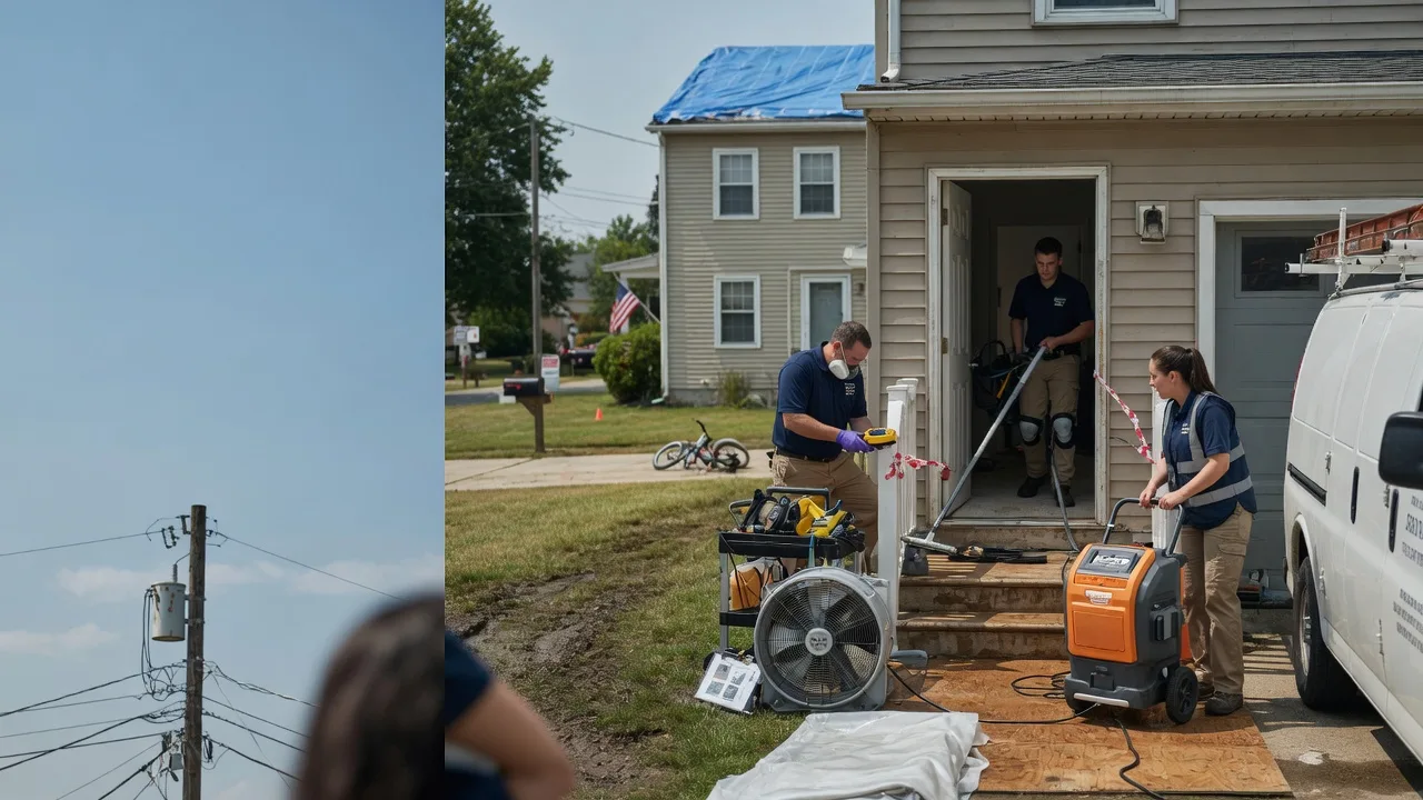 Water Damage Repair in New Iberia, LA near me